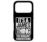 It's A James Thing You Wouldn't Understand Case for iPhone 17 Pro