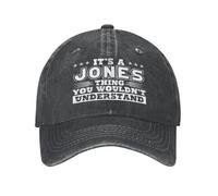 It's A Jones Thing You Wouldnt Understand Mens Baseball Cap Adjustable Dad Cap Trendy Sport Hats for Fishing Women Ladies