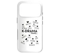 It's a K-Drama Thing | Korean Words Case for iPhone 17 Pro
