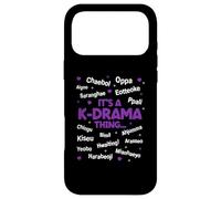 It's a K-Drama Thing Korean Words Kdrama Case for iPhone 17 Pro Max