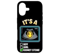 It's A Kidney Stone Gender Reveal Graphic Case for iPhone 17