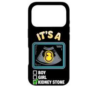 It's A Kidney Stone Gender Reveal Graphic Case for iPhone 17 Pro