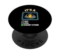 It's A Kidney Stone Gender Reveal Graphic PopSockets Adhesive PopGrip