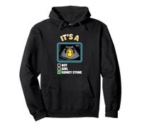 It's A Kidney Stone Gender Reveal Graphic Pullover Hoodie