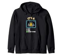 It's A Kidney Stone Gender Reveal Graphic Zip Hoodie