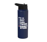 It's A Kidney Stone - Kidney Stone Survivor Recovery Stainless Steel Insulated Water Bottle