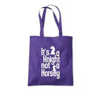 It's a Knight Not a Horsey Tote Shopping Bag 10 Litres Capacity 42 x 38cm