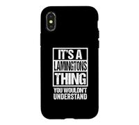 It's A Lamingtons Thing You Wouldn't Understand Australia Case for iPhone X/XS