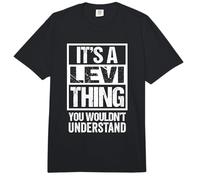 It's A Levi Thing You Wouldn't Understand First Name Comfort Colors Adult Heavyweight T-Shirt