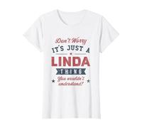 It's a Linda Thing T-Shirt, Women, White, XX-Large