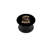 It's a Loon Not a Duck Common Birdwatching Lake PopSockets Adhesive PopGrip