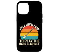 It's a Lovely Day to Play the Bass Clarinet - Marching Band Case for iPhone 12/12 Pro