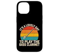 It's a Lovely Day to Play the Bass Clarinet - Marching Band Case for iPhone 14
