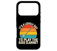 It's a Lovely Day to Play the Bass Clarinet - Marching Band Case for iPhone 17 Pro