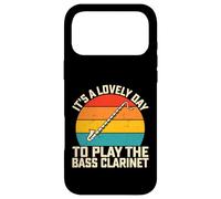 It's a Lovely Day to Play the Bass Clarinet - Marching Band Case for iPhone 17 Pro Max