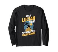 It's a Lucian Thing St Lucia Roots and Pride Long Sleeve T-Shirt