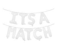 It's a Match Balloon Banner, Residency Match Day Decorations, Happy Match Day Party Decor, Medical School Graduation Party Decorations (ITS A MATCH White)
