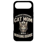It's A Mistake To Underestimate A Cat Mom Nursing Degree Case for iPhone Air