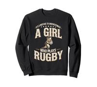 It's A Mistake To Underestimate A Girl Who Plays Rugby Sweatshirt