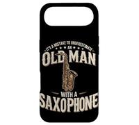 It's A Mistake To Underestimate An Old Man With A Saxophone Case for iPhone Air