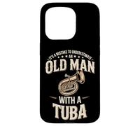 It's A Mistake To Underestimate An Old Man With A Tuba Case for iPhone 15 Pro