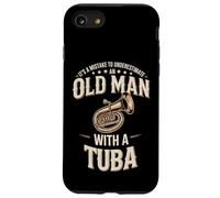 It's A Mistake To Underestimate An Old Man With A Tuba Case for iPhone SE (2020) / 7/8