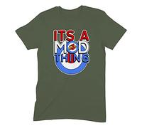 It's a Mod Thing Men's T-Shirt (Medium, Khaki)
