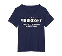 It's A Morrissey Thing You Wouldn't Understand Morrissey T-Shirt, Women's Plus, Navy Blue, 3X