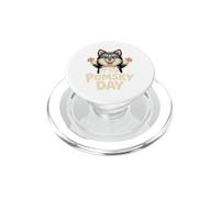 It's a Pomsky day Cartoon Cross Pomeranian Husky Breed Dog PopSockets PopGrip for MagSafe