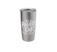 It's A Project Car It's Never Done Custom Build Garage ||- Stainless Steel Insulated Tumbler