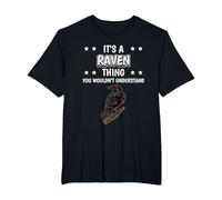 It's a Raven Thing Funny Quote Bird Ravens T-Shirt, Men's Big and Tall, Black, 2X Tall