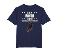 It's a Raven Thing Funny Quote Bird Ravens T-Shirt, Men's Big and Tall, Navy Blue, 3X Tall
