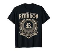It's A REARDON Thing You Wouldn't Understand Name Vintage T-Shirt