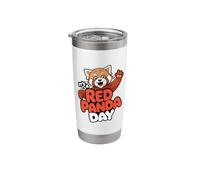 It's a Red Panda Day Design | Red Panda Stainless Steel Insulated Tumbler