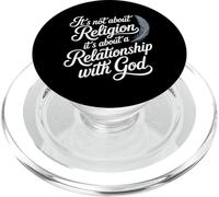 It's A Relationship With God Not Religion - PopSockets PopGrip for MagSafe