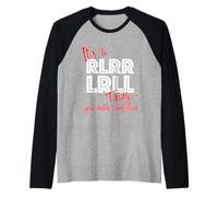 It's a RLRR LRLL Thing You Wouldn't Understand Drummer Gift Raglan Baseball Tee