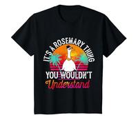 It's A Rosemary Thing You Wouldn't Understand Funny Rosemary T-Shirt, Youth, Black, 4T