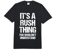 It's A Rush Thing (You Wouldn't Understand) - Last Name Rush Comfort Colors Adult Heavyweight T-Shirt