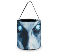 It's A Secret Large Easter Basket Candy Bags Canva Tote Bag Portable Hallowee Bucket