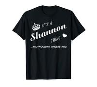 It's a Shannon thing you tshirt-Shannon t shirt-Name t shirt T-Shirt