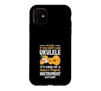 It's A Smart People Instrument Funny Ukulele Player Case for iPhone 11
