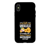 It's A Smart People Instrument Funny Ukulele Player Case for iPhone X/XS