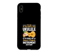 It's A Smart People Instrument Funny Ukulele Player Case for iPhone XS Max