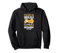 It's A Smart People Instrument Funny Ukulele Player Pullover Hoodie