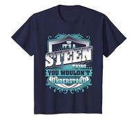 It's A Steen Thing You Wouldn't Understand Name Vintage T-Shirt, Youth, Navy Blue, X-Small