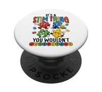 It's A Stim Thing Funny Autism Awareness PopSockets Adhesive PopGrip
