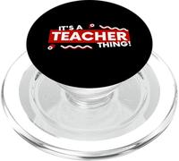 It's a Teacher Thing K-12 Classroom Educator English Faculty PopSockets PopGrip for MagSafe
