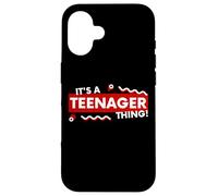 Its a Teenager Thing Back To High School Trendy Teen Student Case for iPhone 16
