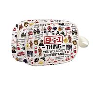 It's A Thing You Wouldn't Understand TV Show Lover Cosmetic Bag Emergency Dispatcher TV Show Makeup Zipper Pouch, fireman mb, 0