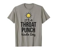 Its a Throat Punch Kinda Day Funny Farewell Coworker Leaving T-Shirt